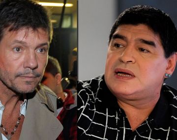 Tinelli respondió las críticas de Maradona