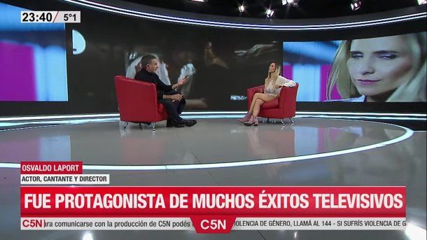 Osvaldo Laport reveló en C5N que la tarea en Acnur es el pilar de su vida