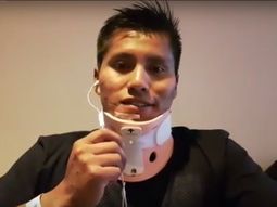 Erwin dedicó un mensaje a Colombia por su hospitalidad Erwin dedicó un mensaje a Colombia por su hospitalidad