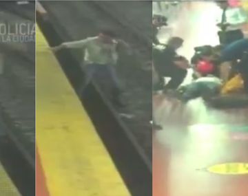 VIDEO: Distraído por mirar el celular