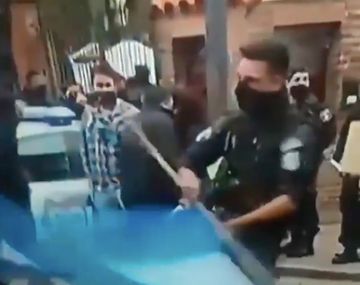 Policía Locomía: el viral de un día agitado