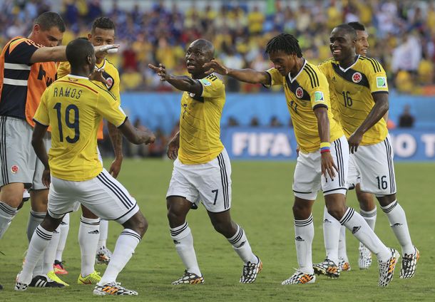 Mirá los goles de la gran goleada de Colombia ante Japón