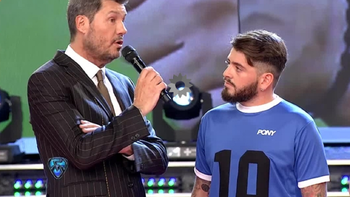 la emotiva charla de tinelli con diego jr. antes de la reunion con maradona la emotiva charla de tinelli con diego jr. antes de la reunion con maradona