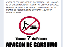 Proponen realizar un apagón de consumo