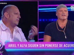 Gran Hermano: Alfa y Ariel se cruzaron en vivo
