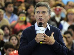 Mauricio Macri: No nos vamos a hacer los tontos y mirar para otro lado