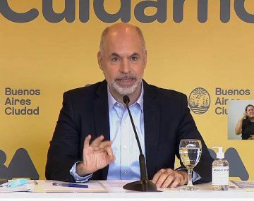 Ardió el chat de YouTube cuando hablaba Larreta