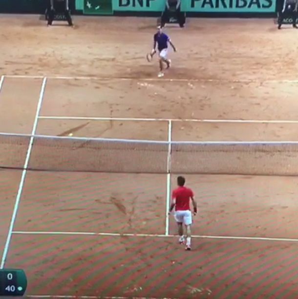 Para enmarcar: así fue el punto que le dio la Copa Davis a Suiza