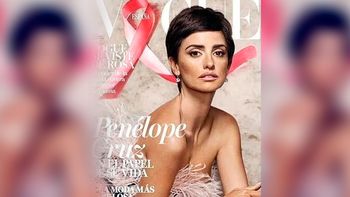 penelope cruz, en la portada de vogue contra el cancer de mama penelope cruz, en la portada de vogue contra el cancer de mama