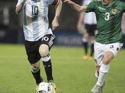 Lionel Messi ante Bolivia que finalmente no será rival