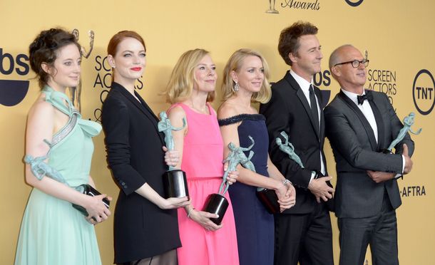 La película Birdman fue la gran ganadora de los premios SAG