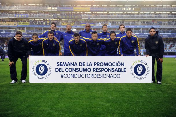 Boca se sumó a la campaña del conductor designado