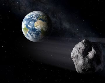 La trayectoria del asteroide 2004BL86