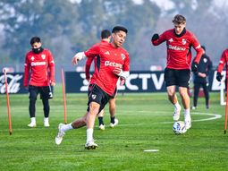 Salas ya se entrenó en River: Gallardo lo quiere de arranque ante Platense