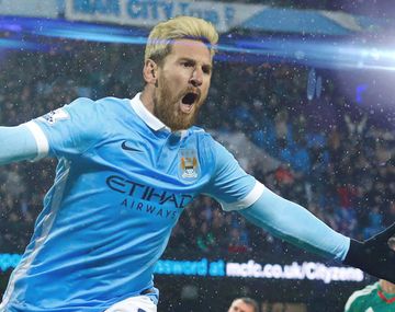 El rosarino con la camiseta del City...¿se dará?