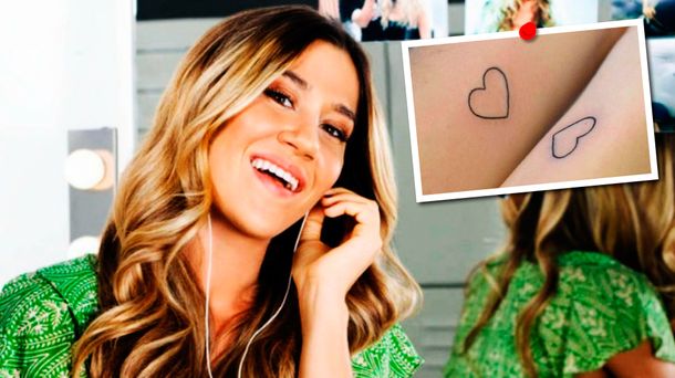 ¿Para quién es el corazón que se tatuó Jimena Barón? Amor eterno