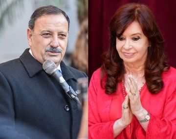 Ricardo Quintela / Cristina Kirchner.