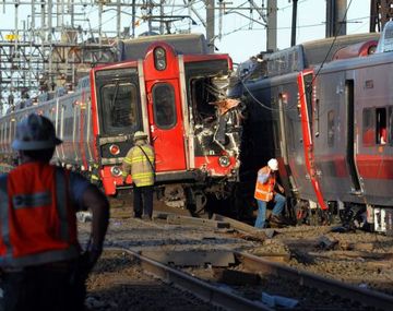 Un choque de trenes en Connecticut deja 60 heridos