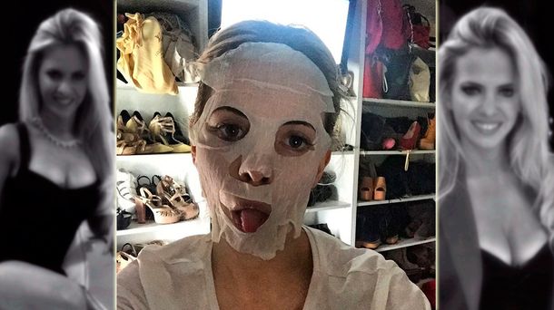 Parece una momia: la foto escracho de una famosa en las redes