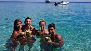Así pasan el tiempo Messi y Suárez en sus vacaciones en el Caribe Así pasan el tiempo Messi y Suárez en sus vacaciones en el Caribe
