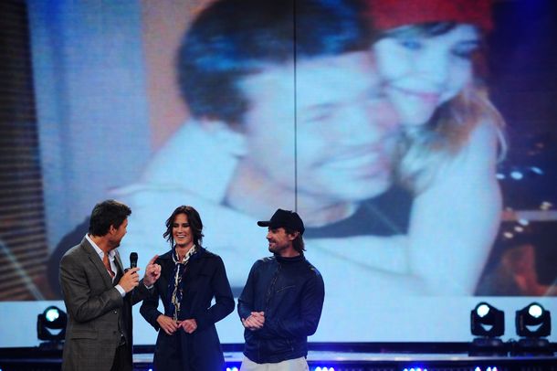 Paula y Peter también cargaron a Tinelli y Guillermina Valdés