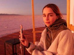 Emilia Clarke de GoT mostró cómo fueron sus vacaciones en Argentina