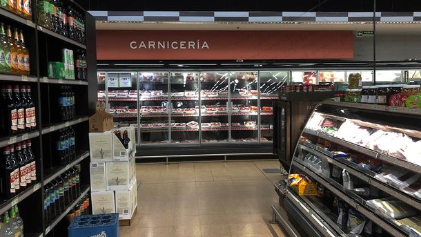 Las ventas en supermercados bajaron 1,6% en relación a 2021