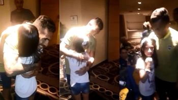 Tevez le cumplió el sueño a una nena en Tucumán Tevez le cumplió el sueño a una nena en Tucumán