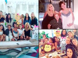 El divertido baby shower de Zaira Nara y la pista del nombre de su hija