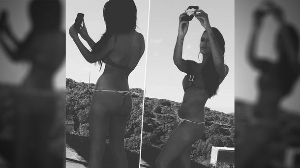 Separada de Fede Bal, Barbie Vélez deslumbra en microbikini