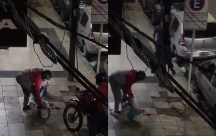 Un delivery esposó a un ladrón que baleó a un policía en Ramos Mejía