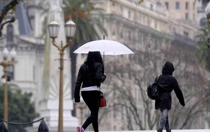 Mal clima en el AMBA.