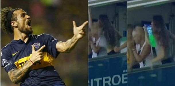En medio de la polémica, Daniel Osvaldo le dedicó el gol a Jimena Barón