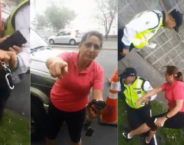 Agredió a dos agentes de tránsito