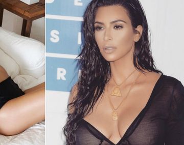 Jimena Barón publicó una foto de su cola y se comparó con Kim Kardashian.