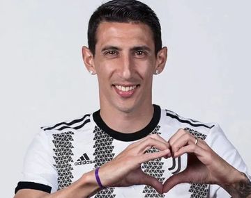 Ángel Di María llegó a Torino para firmar su contrato con Juventus
