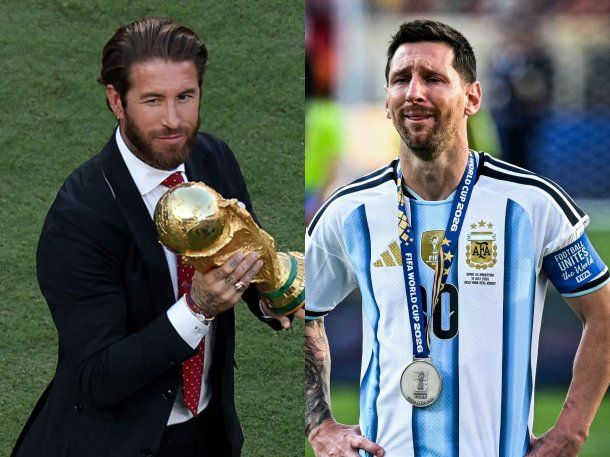El posteo de Sergio Ramos tras el título de España que despertó comparaciones con Messi