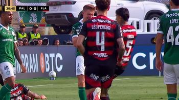 patada asesina: erick pulgar de flamengo se salvo de la roja tras fuerte plancha a bruno fuchs de palmeiras patada asesina: erick pulgar de flamengo se salvo de la roja tras fuerte plancha a bruno fuchs de palmeiras