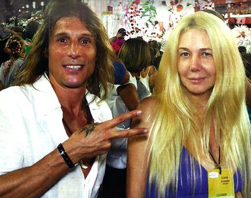 Las vacaciones de Claudio Caniggia y Mariana Nannis en Brasil