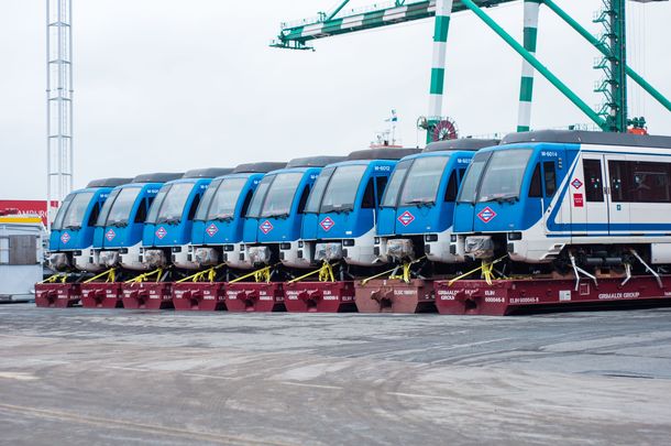 Subte: llegaron 30 coches con aire acondicionado para la Línea B