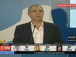 La participación del padrón fue del 79%, destacó Alak