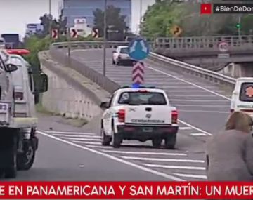 Choque múltiple en la Panamericana: un muerto