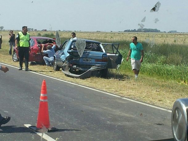 Choque múltiple en la ruta 11 deja varios heridos