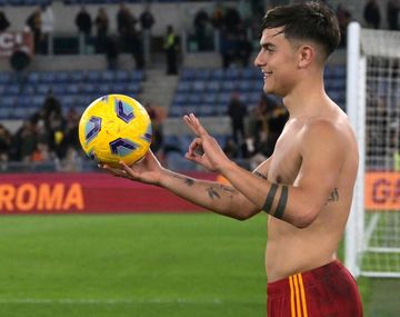 Hat-trick de Paulo Dybala en el triunfo de Roma ante Torino