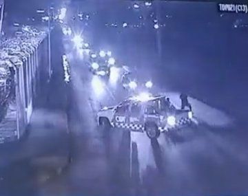 Así fue la persecución y tiroteo en Panamericana