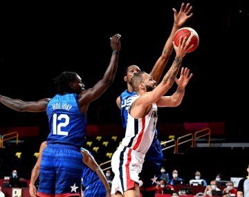 Batacazo en Tokio 2020: Francia le ganó a las estrellas de la NBA