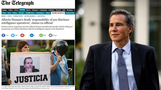 Insólito: un diario británico ya resolvió la causa por la muerte del fiscal Nisman