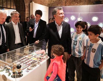 Fernando Marín, De Andreis, Guillermo Andino, Macri y Antonia