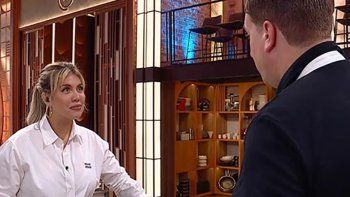 el divertido cruce entre wanda y maxi en masterchef: hay que conquistar... el divertido cruce entre wanda y maxi en masterchef: hay que conquistar...