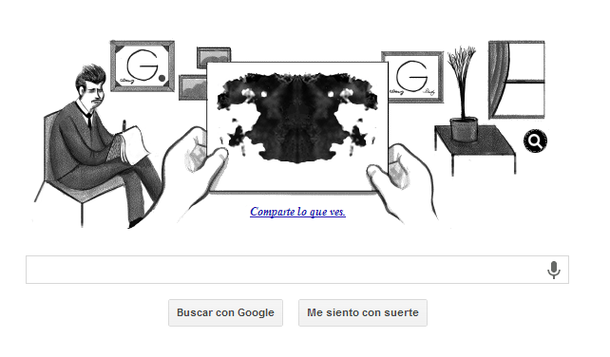 Google homenajea al psicólogo Hermann Rorschach